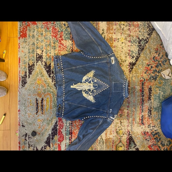 LF Furst of a Kind Over Size Denim Jacket - Picture 8 of 8